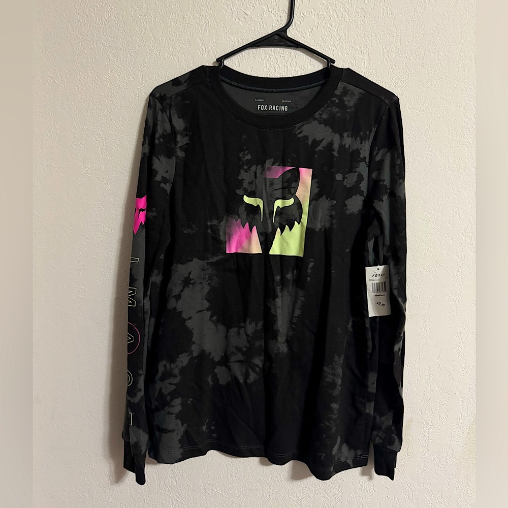 Fox Women’s Black Graphic Long Sleeve Shirt